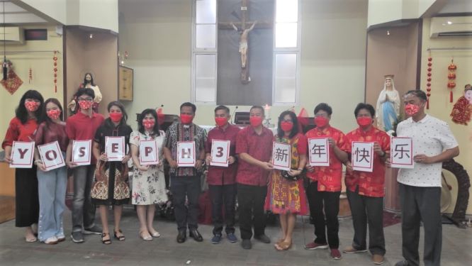 Lingkungan Yoseph 3 foto bersama----